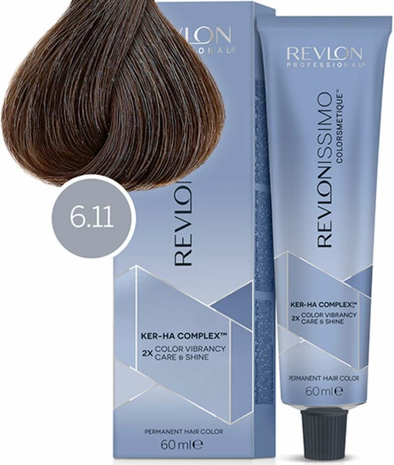 Revlon, Revlonissimo Colorsmetique, краска для волос, №6.11 , 60мл