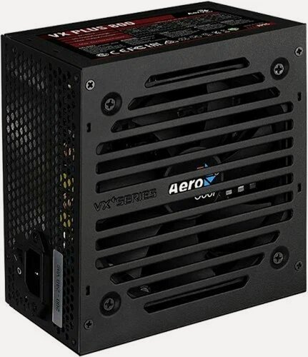 Изображение товара Блок питания ATX AeroCool VX PLUS 800 4713105962819 800W, APFC, вентилятор 120x120мм