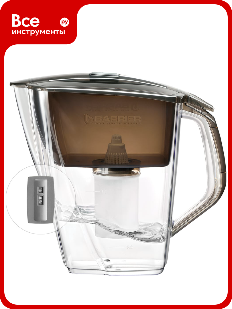 Фильтр-кувшин Барьер гранд НЕО антрацит В015Р00