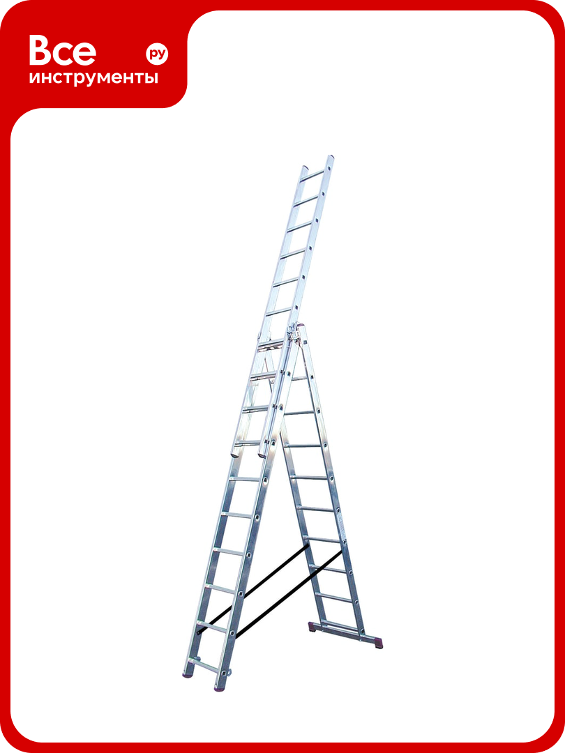 Универсальная лестница с дополнительной функцией 3х10 Krause Corda 013408