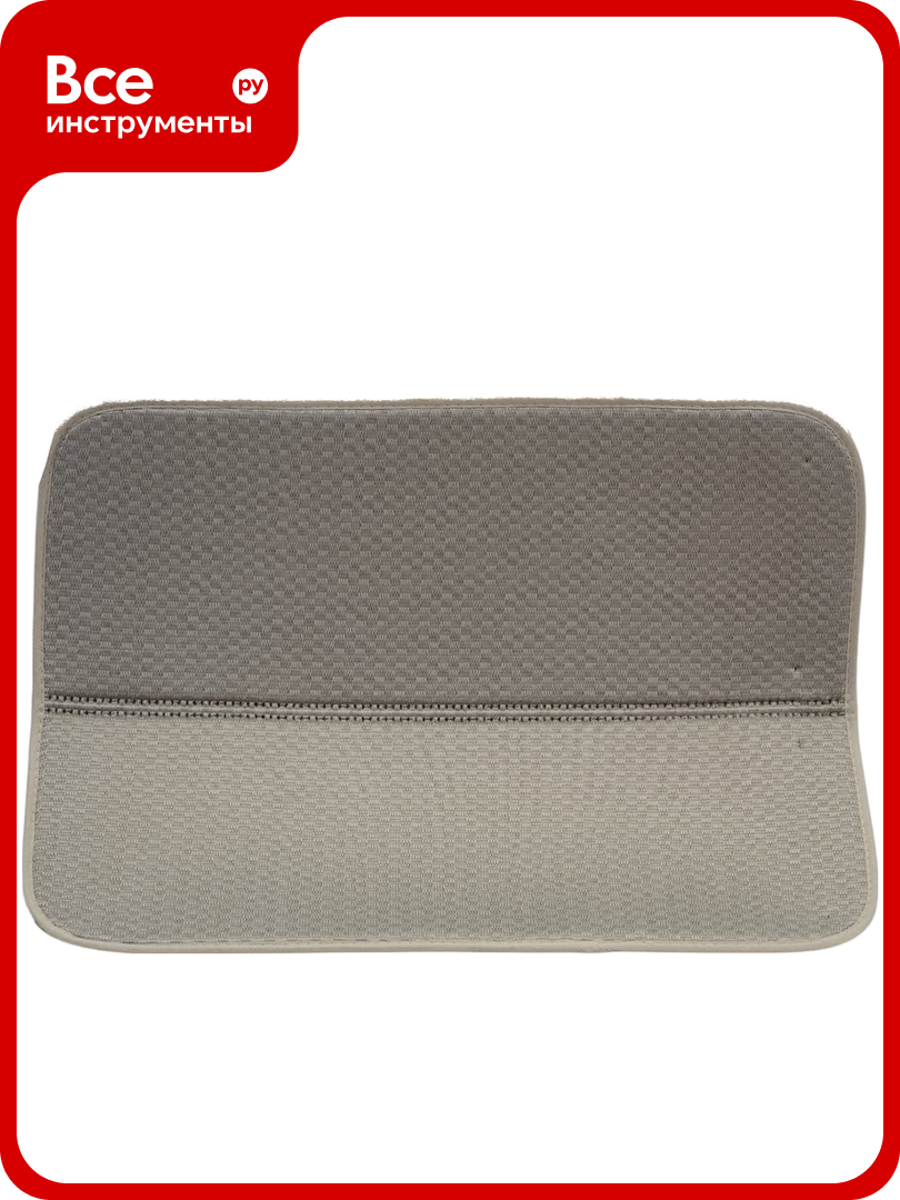 Коврик для сушки посуды Рыжий кот Skandi серый 45x35 см 105023