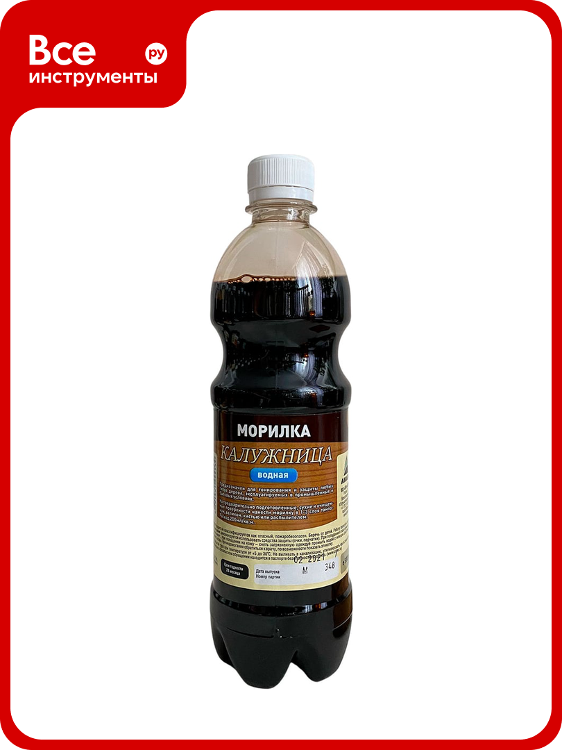 Водная морилка для дерева Анлес 0.5 л калужница 70213