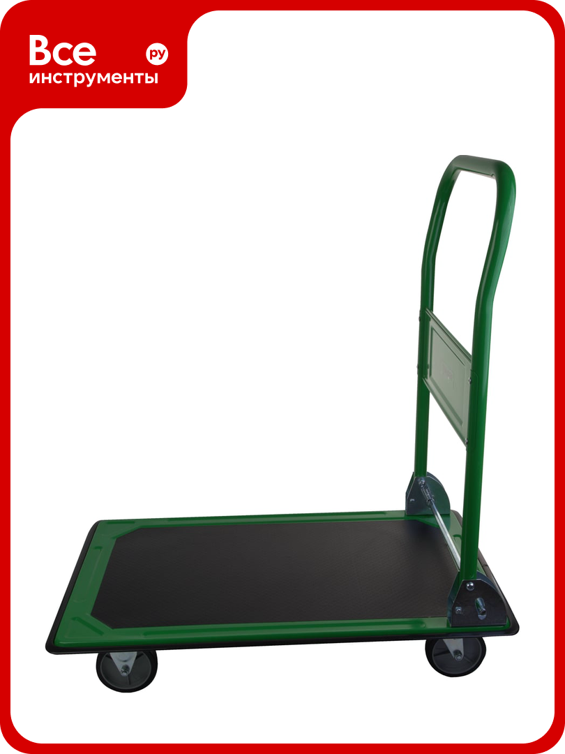 Платформенная стальная тележка EURO-LIFT ТН150 г/п 150 кг диаметр колеса 100мм 00000248