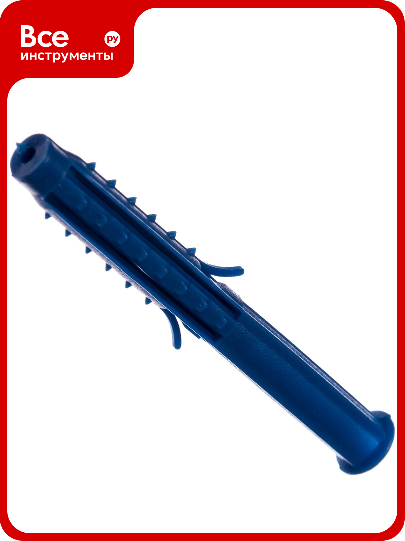 Распорный дюбель Чапай 6х60 шипы+усы полипропилен 40шт - коробка Tech-Krep 111470