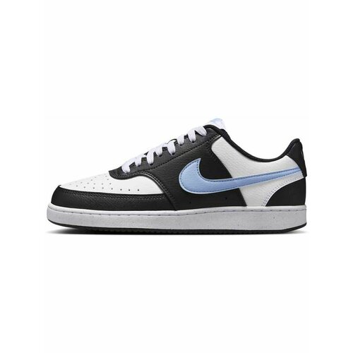 фото Кеды nike court vision low next nature, полнота f, размер 6,5 us, черный/белый