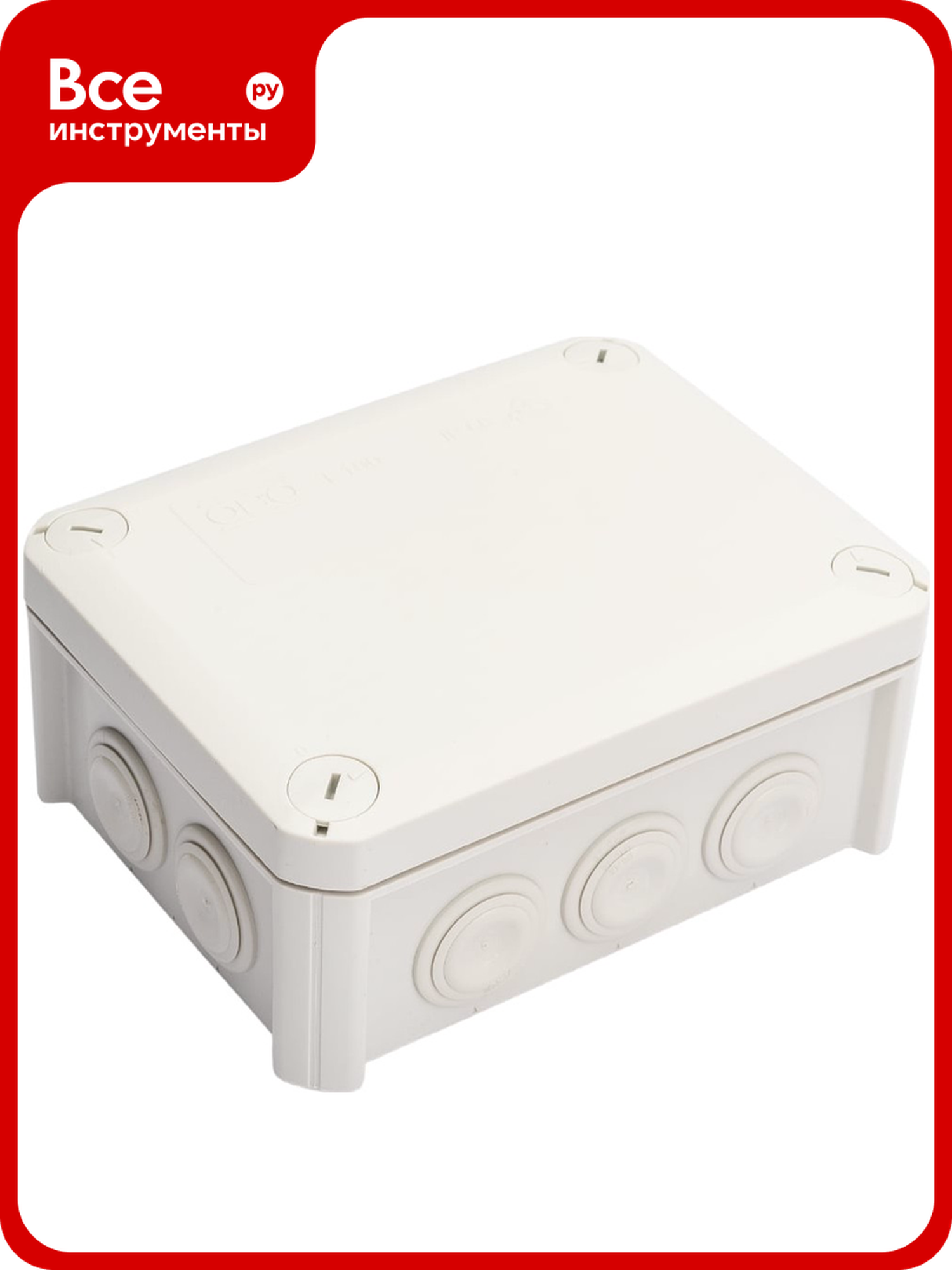 Распределительная коробка OBO Bettermann 150x116x67 мм полипропилен IP 66 10 вводов M25 2007077