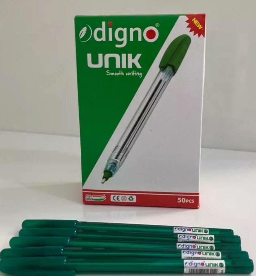 Шариковая ручка Digno "Unik", 0,7 мм, нестираемые чернила, ультратонкий стержень