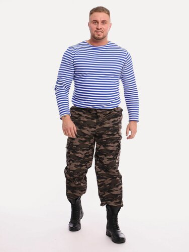 Изображение товара Брюки тактические мужские, камуфляж, рабочие, ткань рип-стоп, защита З, Ми, летние