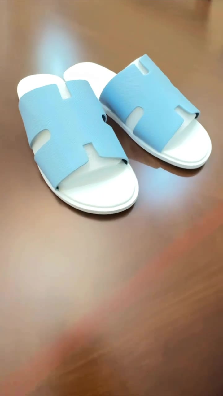 Тапочки Luis Fabiani, размер 42, светло-голубой — фото 1