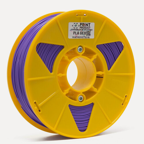 Изображение товара PLA GEO Фиолетовый, 500 гр, 1.75 мм, пластик PrintProduct для 3D-принтера