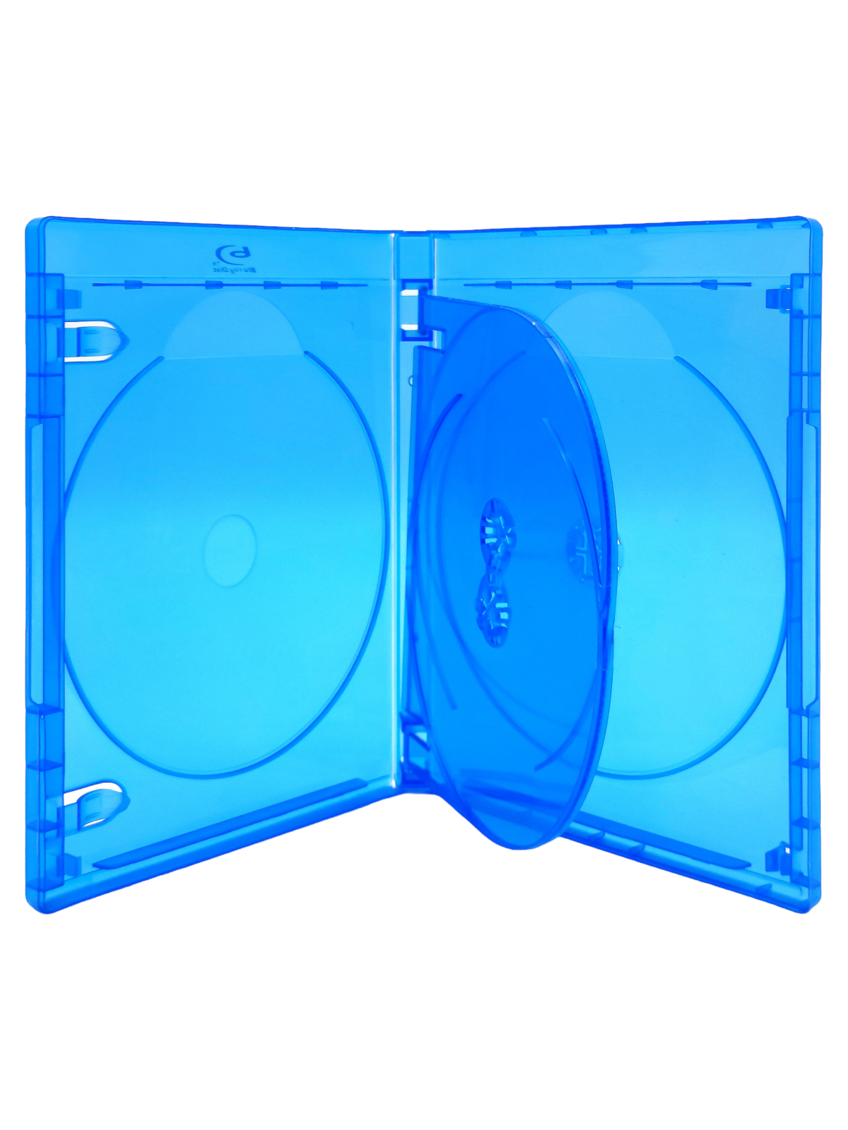 Коробка Blu-ray box на 3 диска / Бокс BluRay / Футляр для BD диска, 14мм, 1 штукa — фото 1