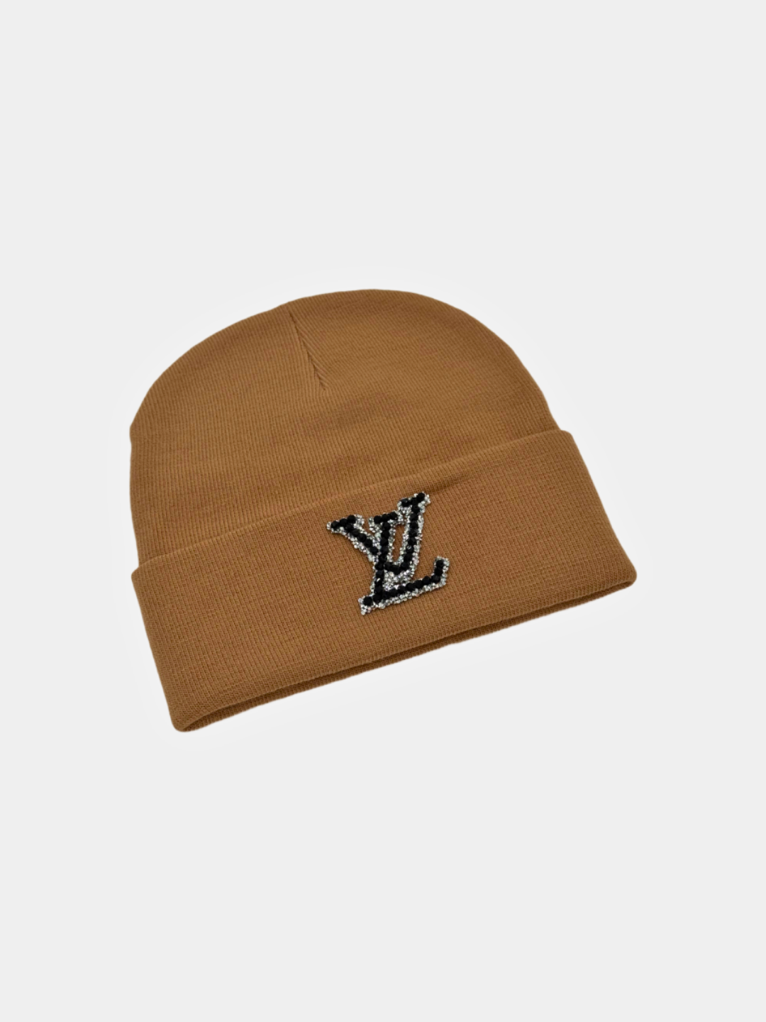 Шапка-бини для взрослых и детей, размер 56, оранжевый — фото 1