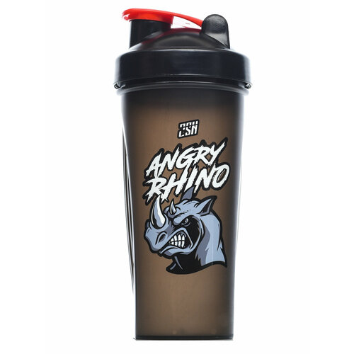 Шейкер спортивный для протеина с венчиком 2SN Angry Rhino 700мл