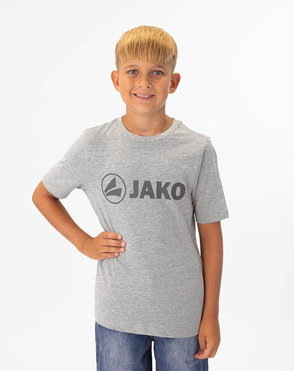 Футболка JAKO, размер 164, light grey melange — фото 1