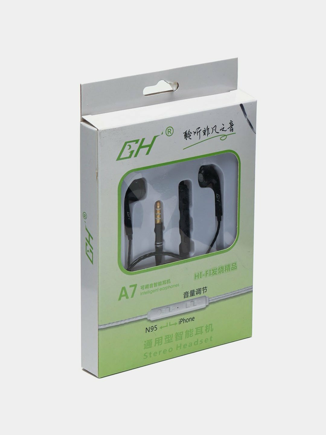 Проводные без вакуумные наушники A7