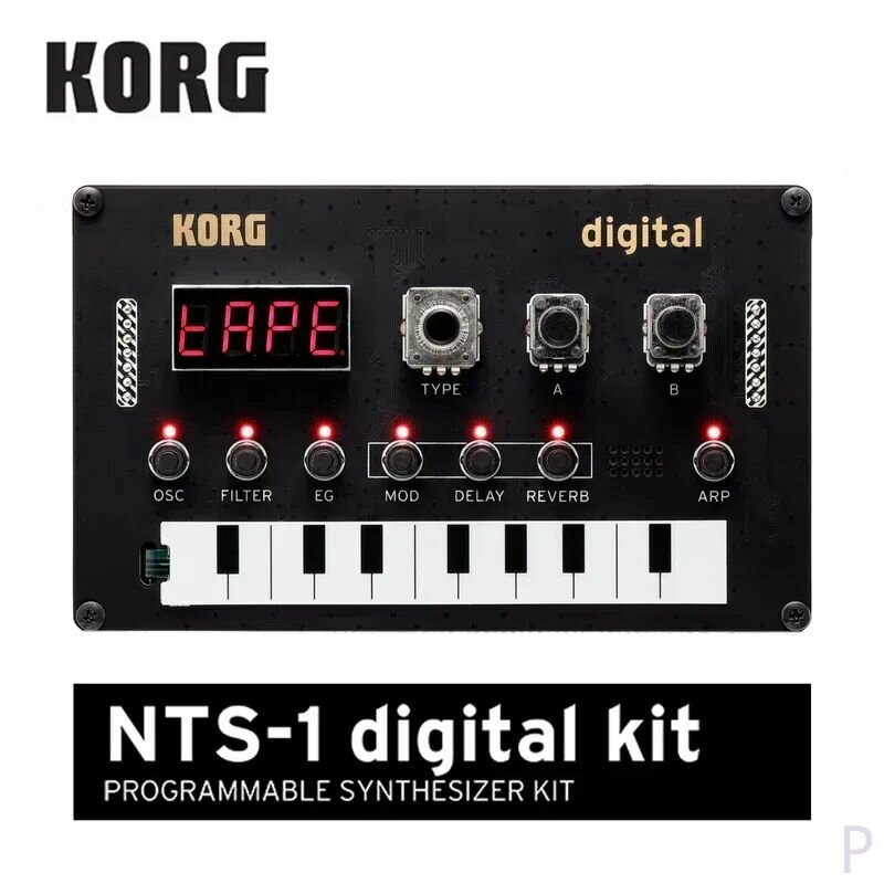 Korg NTS-1 NTS1 Автоматически собранные цифровые синтезаторы DIY цифровых эффектов