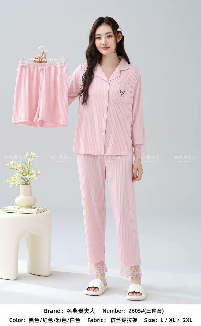 Пижама , размер L-XL-XXL, розовая