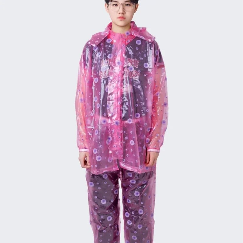 Плащ размер OneSize розовый