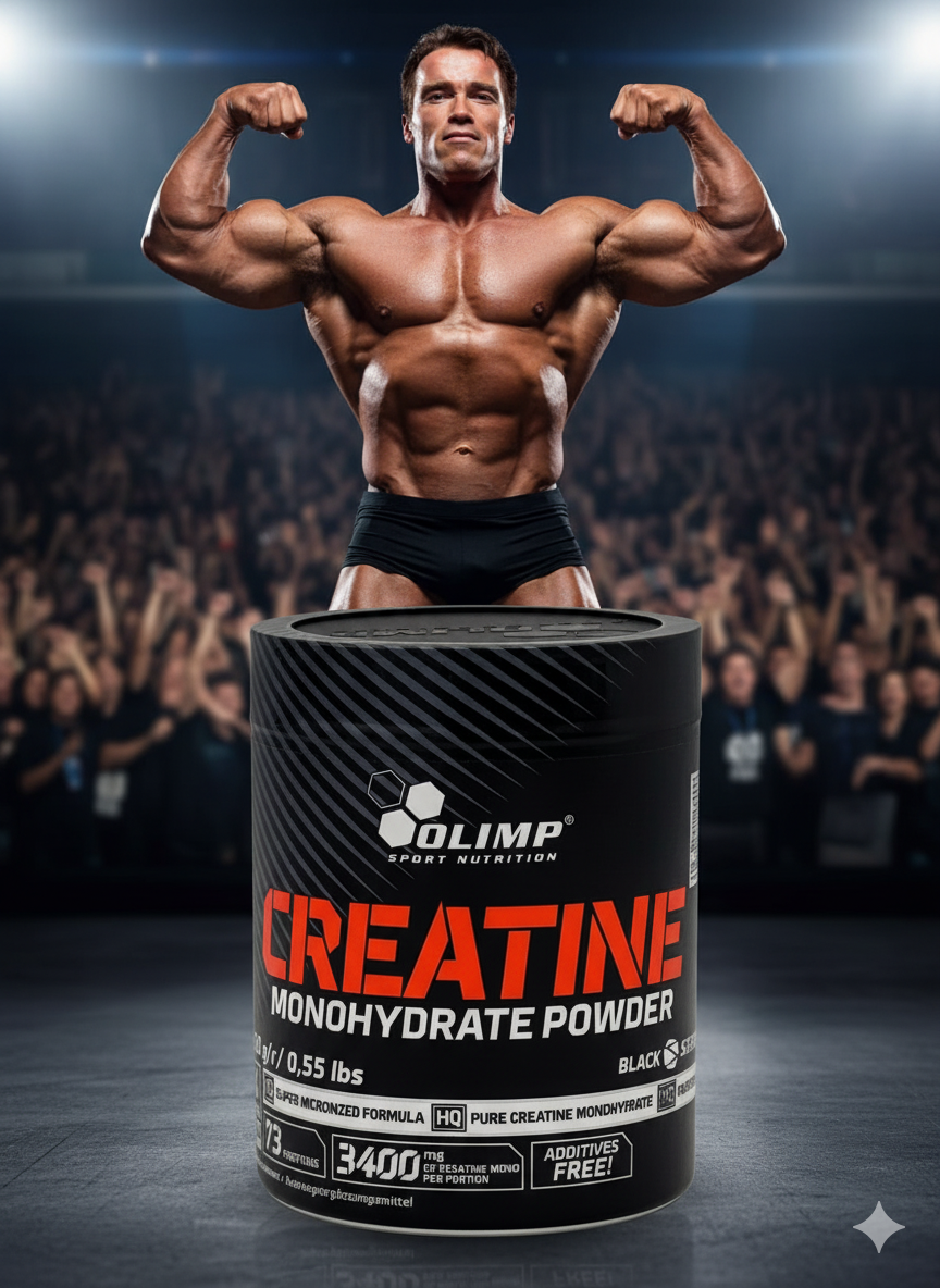 Креатин Olimp Creatine 73 порции, моногидрат, порошок, без вкуса, 250 г