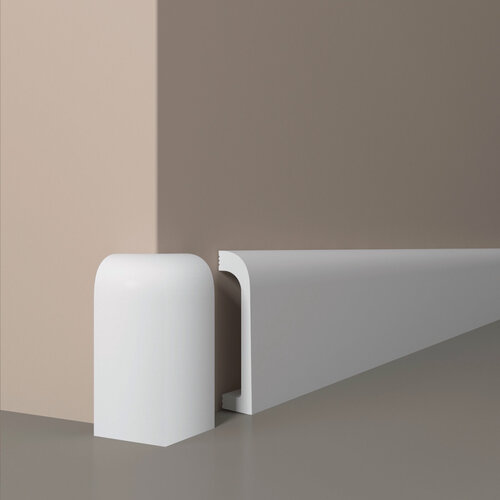 Изображение товара Внешний угол Bello Deco, для плинтуса П16, влагостойкий, белый