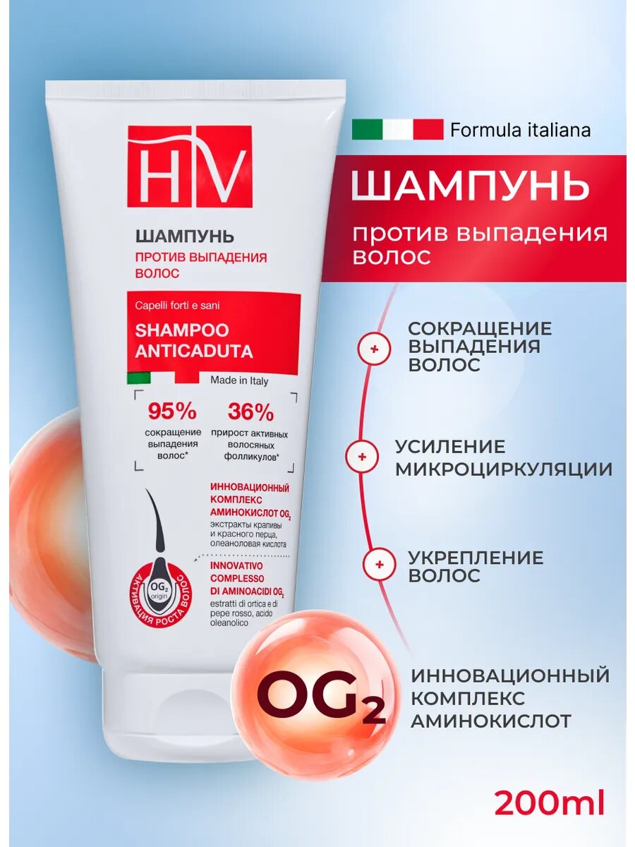 Хэйр витал шампунь п/выпад волос 250мл