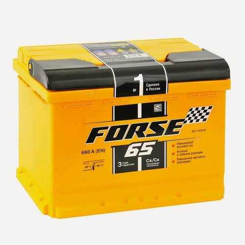 Изображение товара Аккумулятор FORSE 65 Ач 660А О/П 565108050