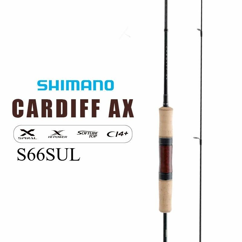 21 Shimano CARDIFF AX Удочка с конским ртом для ловли микрообъектов