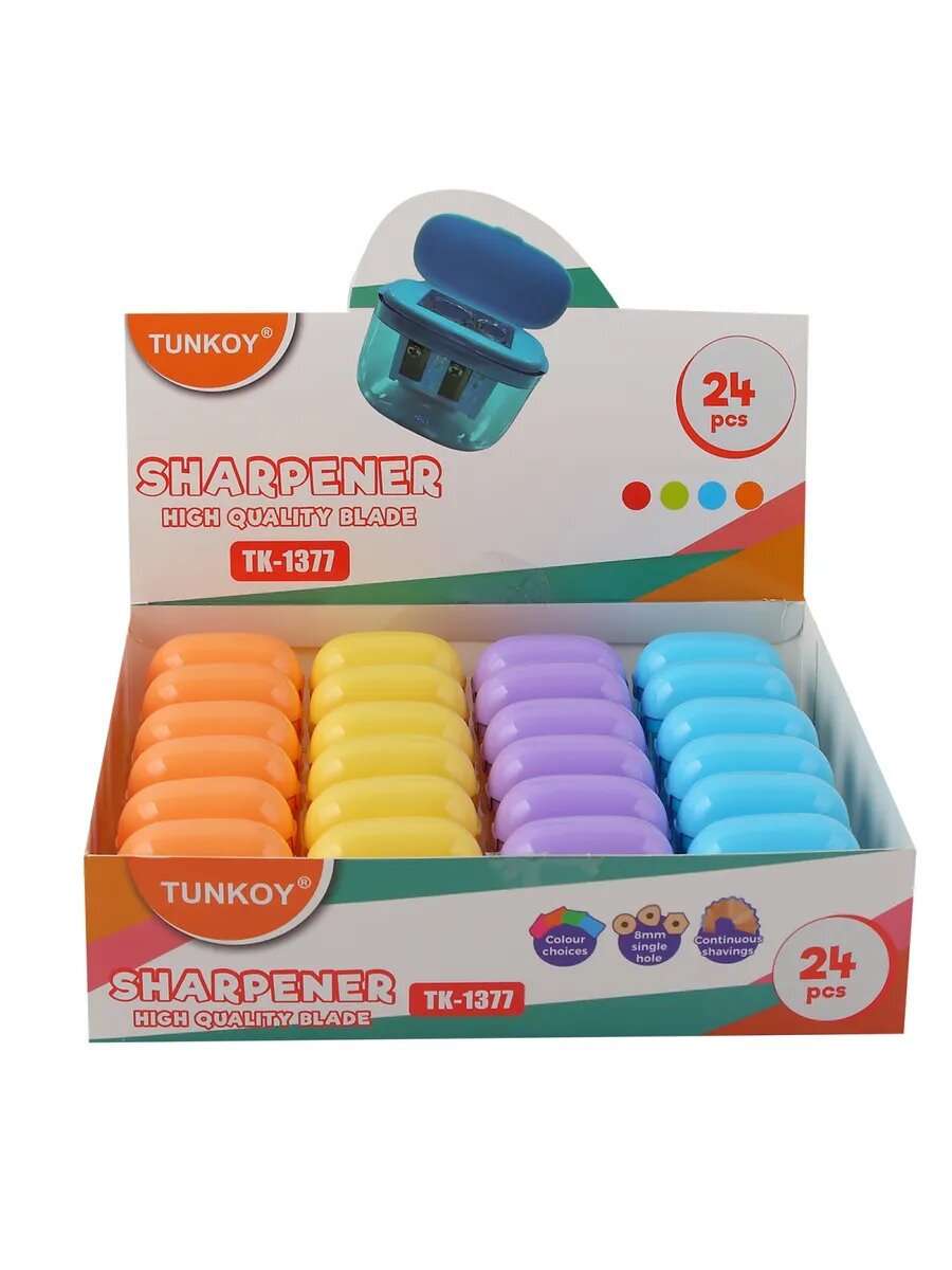 Точилка для карандашей ручная 1 шт — фото 1