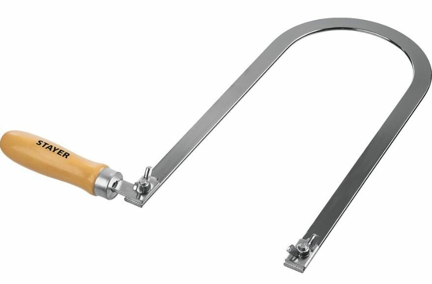 Лобзик STAYER COBRA ручной хромированный 130x250 mm