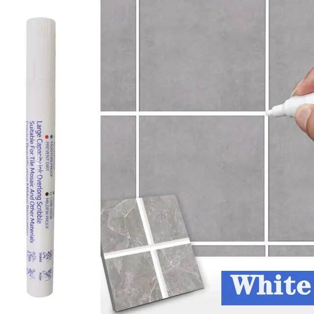 Водостойкий маркер для швов плитки White