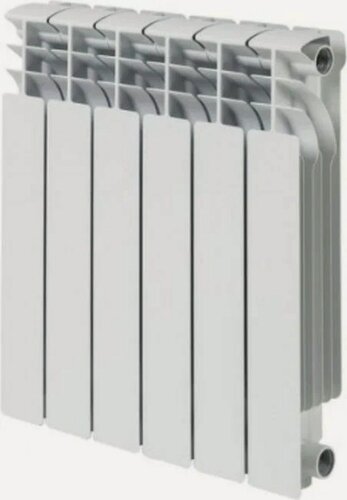 Изображение товара Радиатор алюминиевый Русский Радиатор Корвет RRC500*100AL04 AL 500/100/4 секции