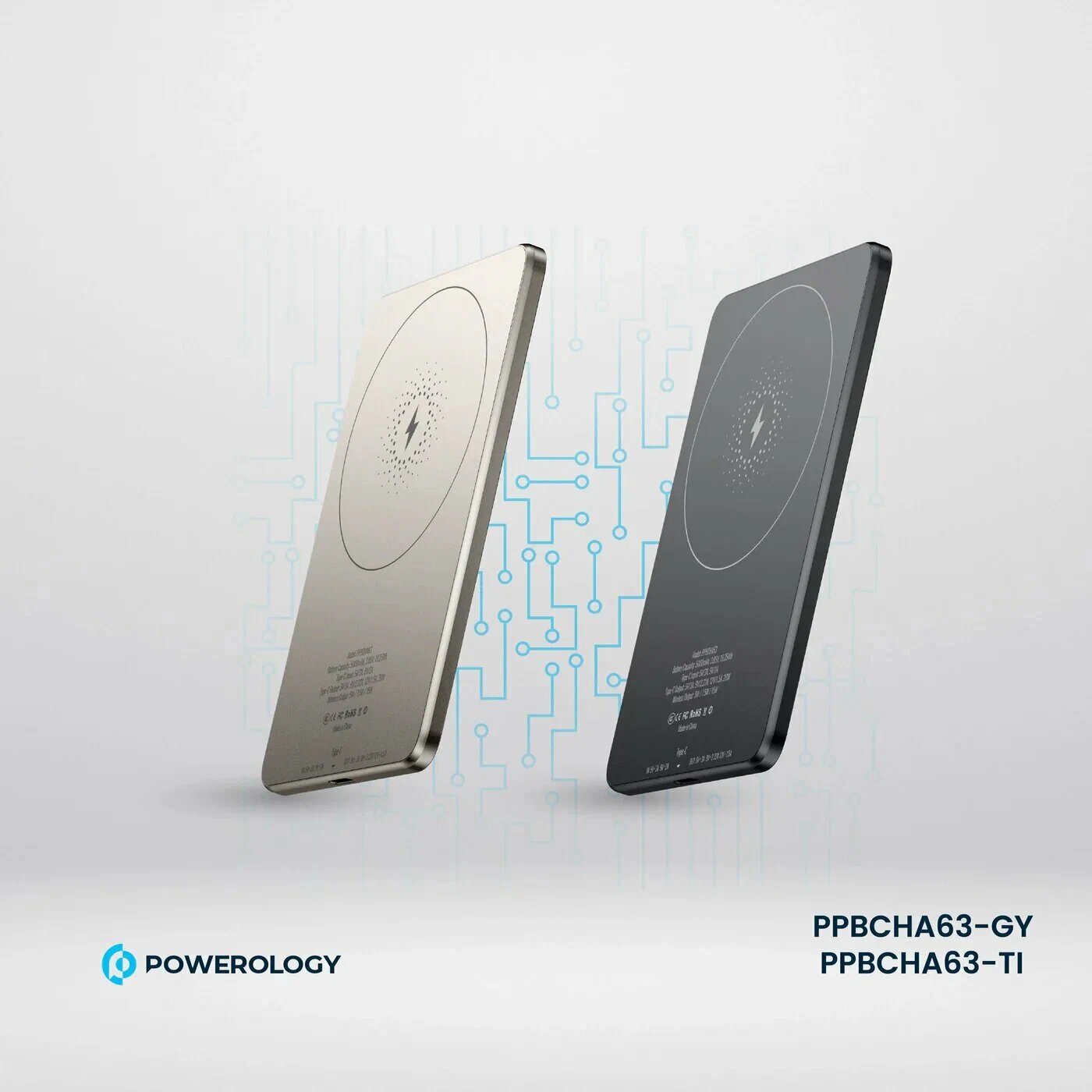 Powerology Ultra-Thin 5000mAh — Eng yupqa va eng qulay MagSafe quvvat banki