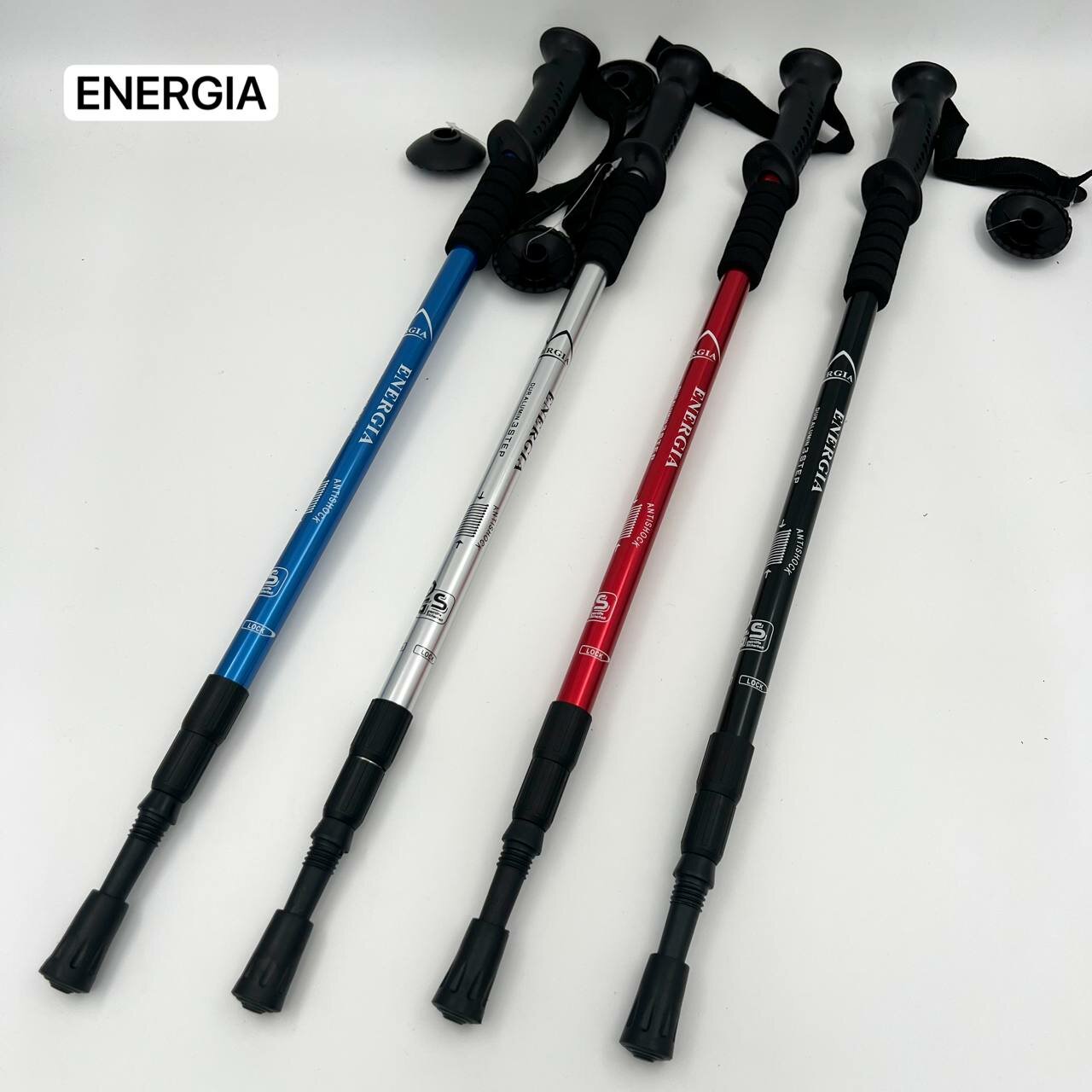 Палка для скандинавской ходьбы, для коррекции осанки, подходит всем, с амортизаторами