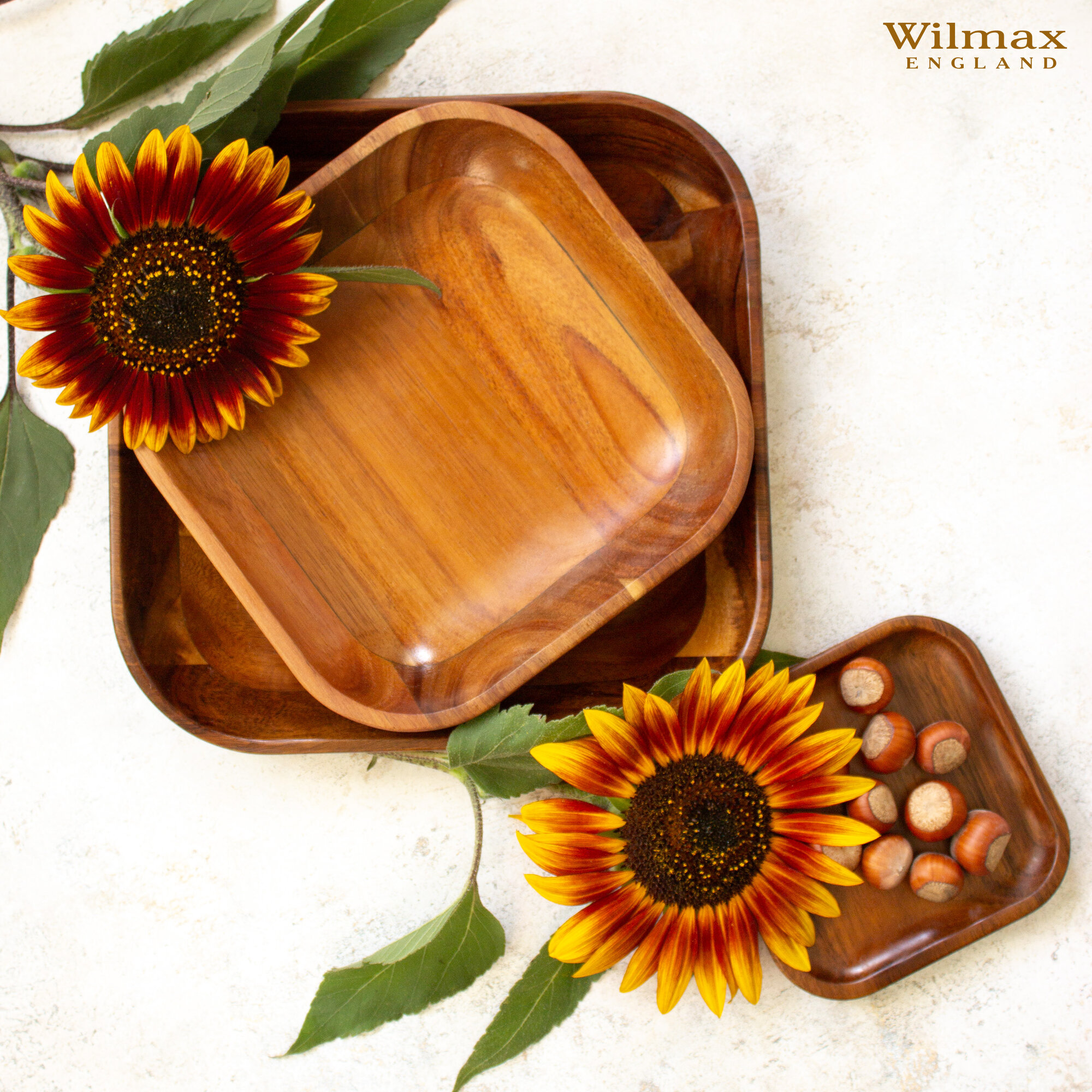 Блюдо глубокое квадратное 35.5 x 35.5 см WL‑781033/A — фото 1