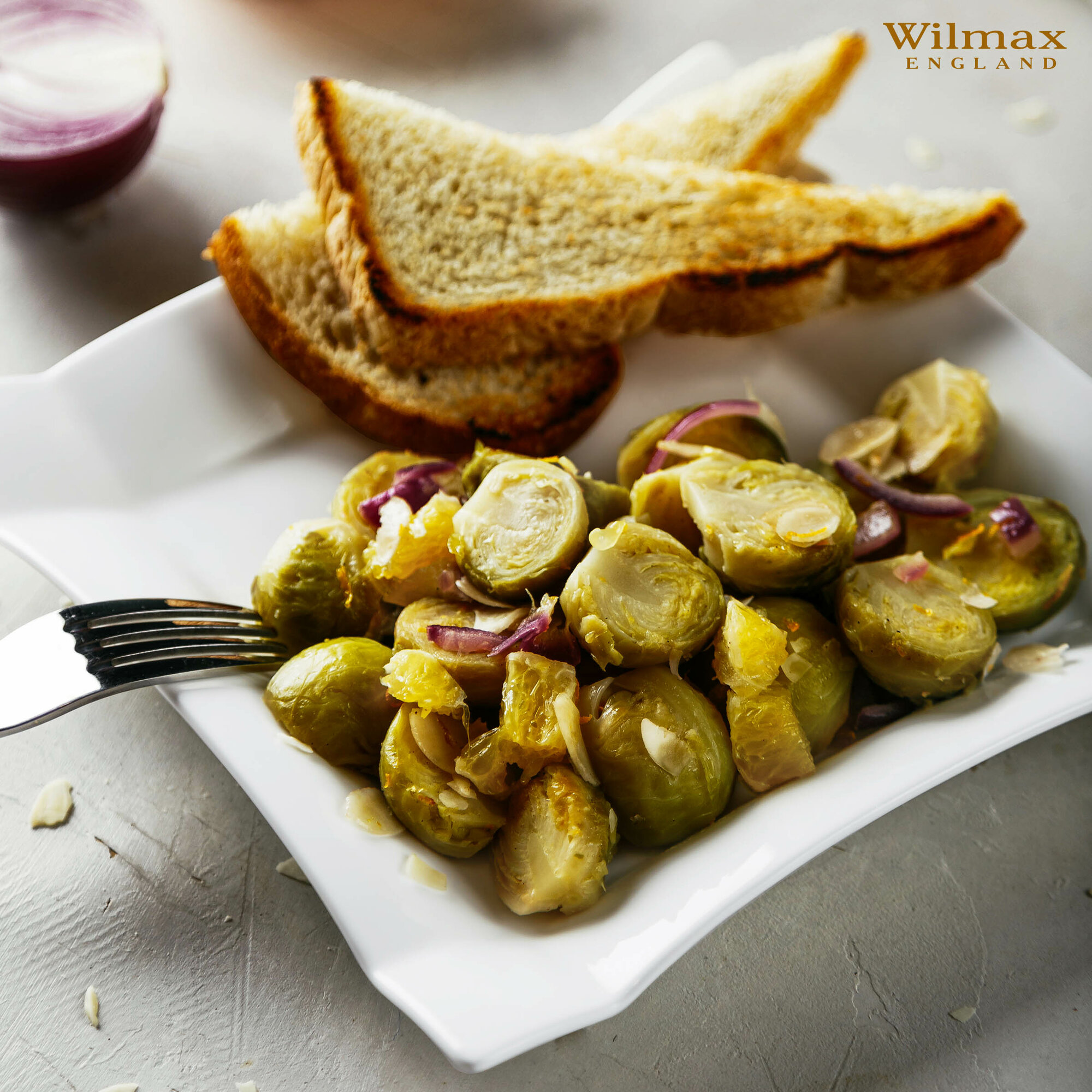 Тарелка десертная 20x20 см WL‑991231/A — фото 1