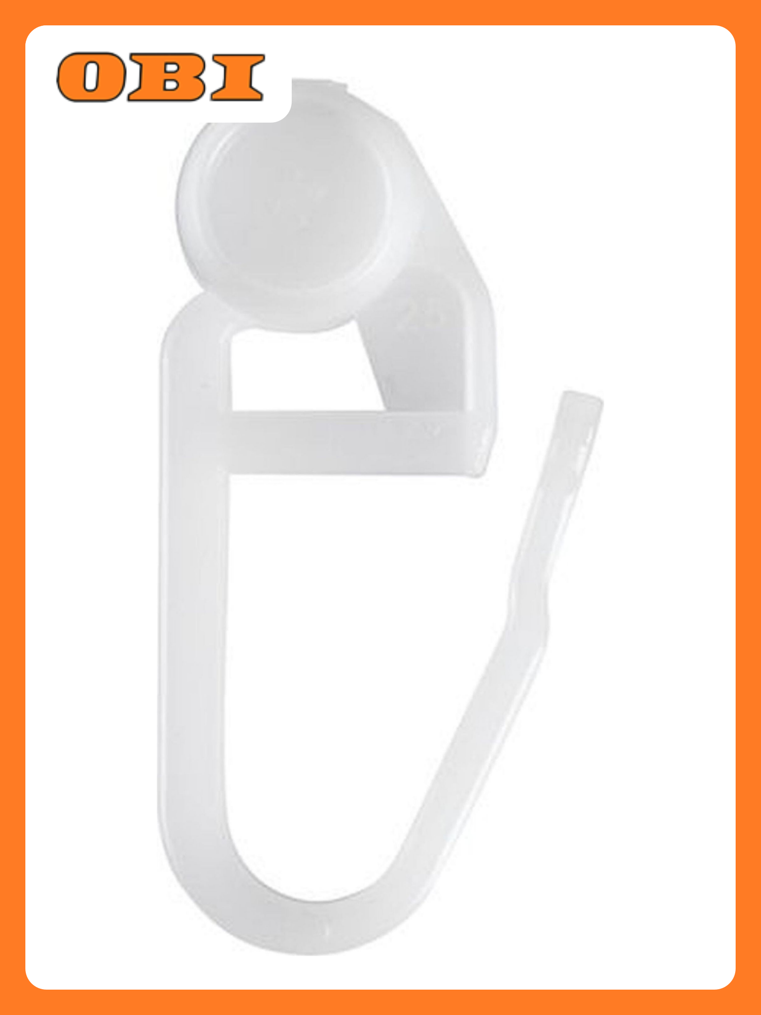 Крючки роликовые для штор LEGRAND белые 20 шт