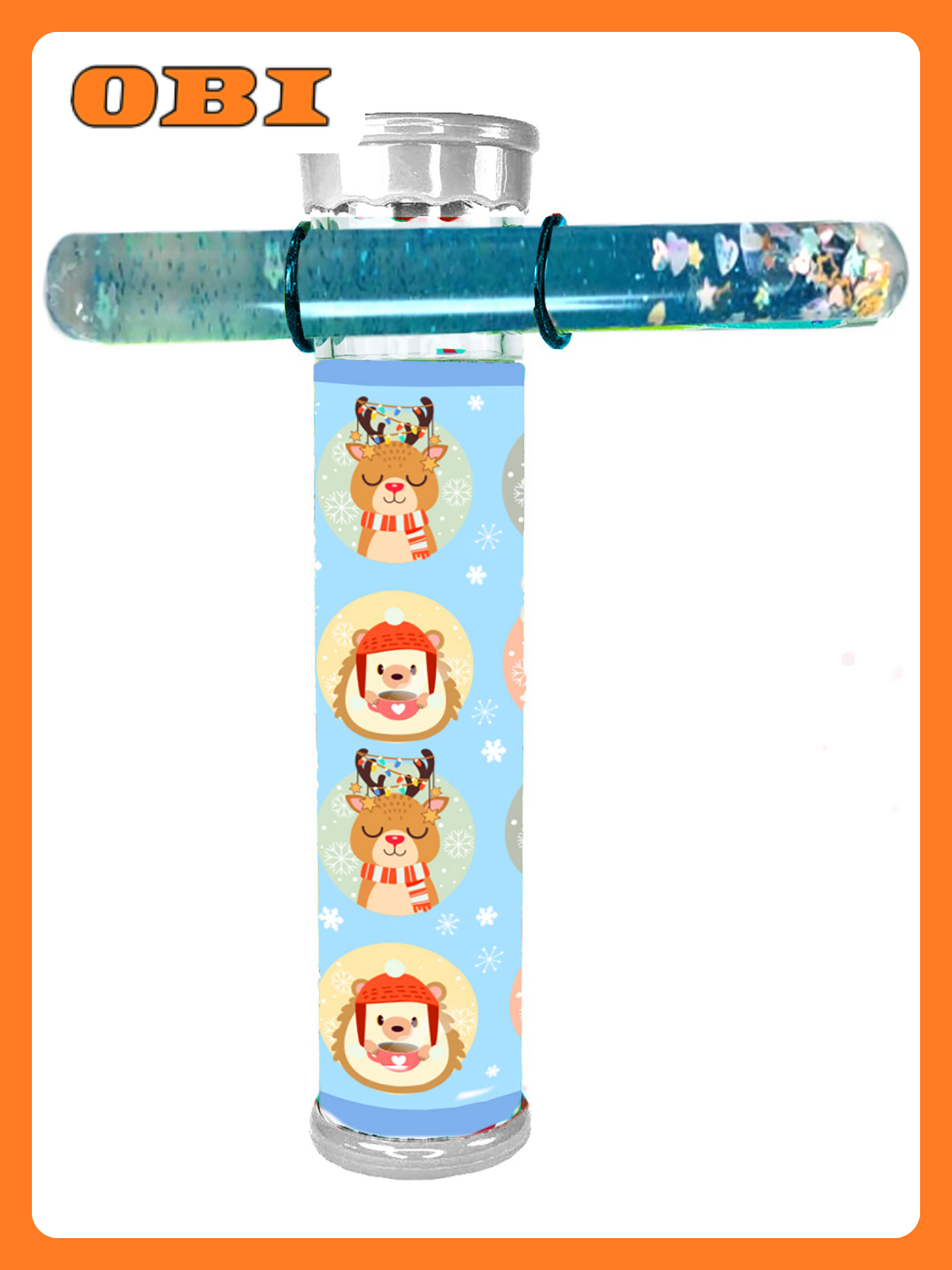 Калейдоскоп Феникс Present "Веселые зверята" вспененный полимер/EVA/картон синий