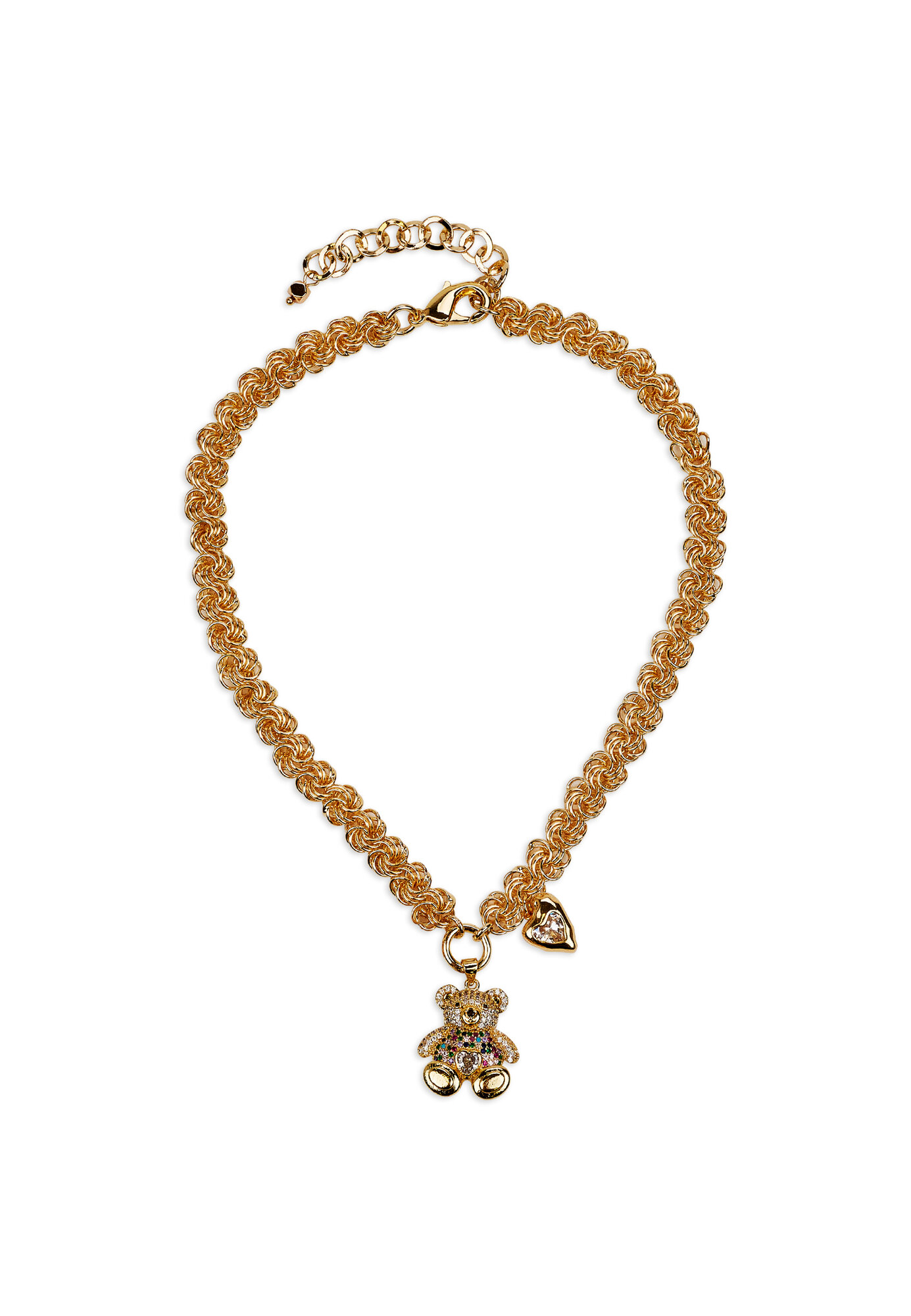 Колье, циркон