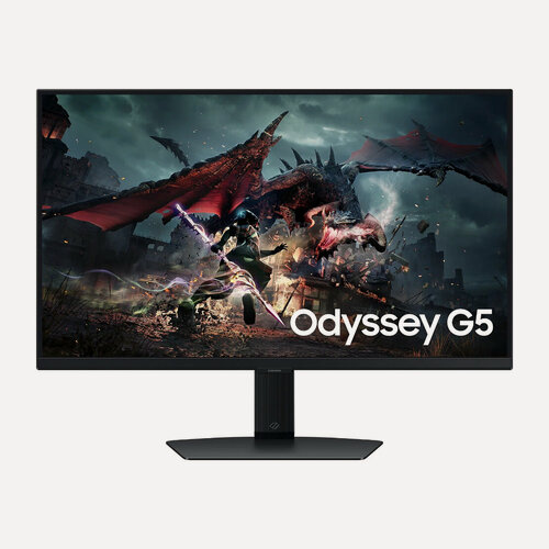 Изображение товара Монитор 27" Samsung LS27DG502EIXCI, IPS, 2560x1440, HDMI, DisplayPort, AMD FreeSync, чёрный