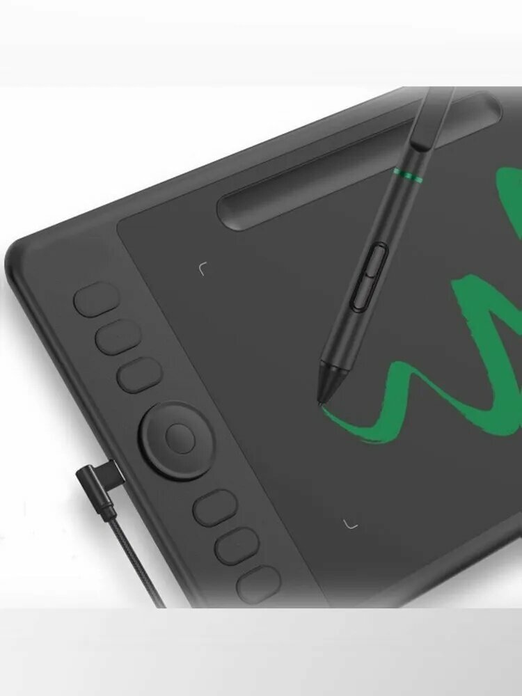 Стилус Parblo P08 для планшетов Intangbo S/M, беспроводной электромагнитный, наклон ±60°, 8192 уровня давления — фото 1