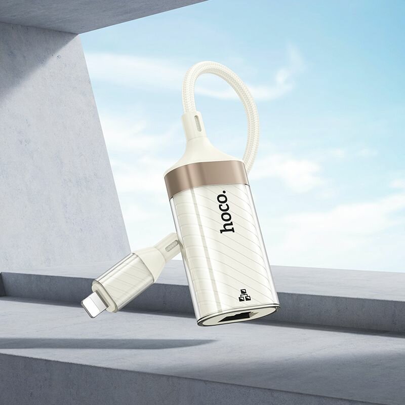 Адаптер переходник с Lightning на RJ45 Ethernet