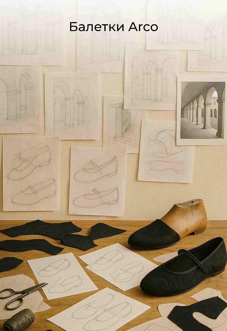 Балетки Mario Berlucci, размер 37, черный — фото 1