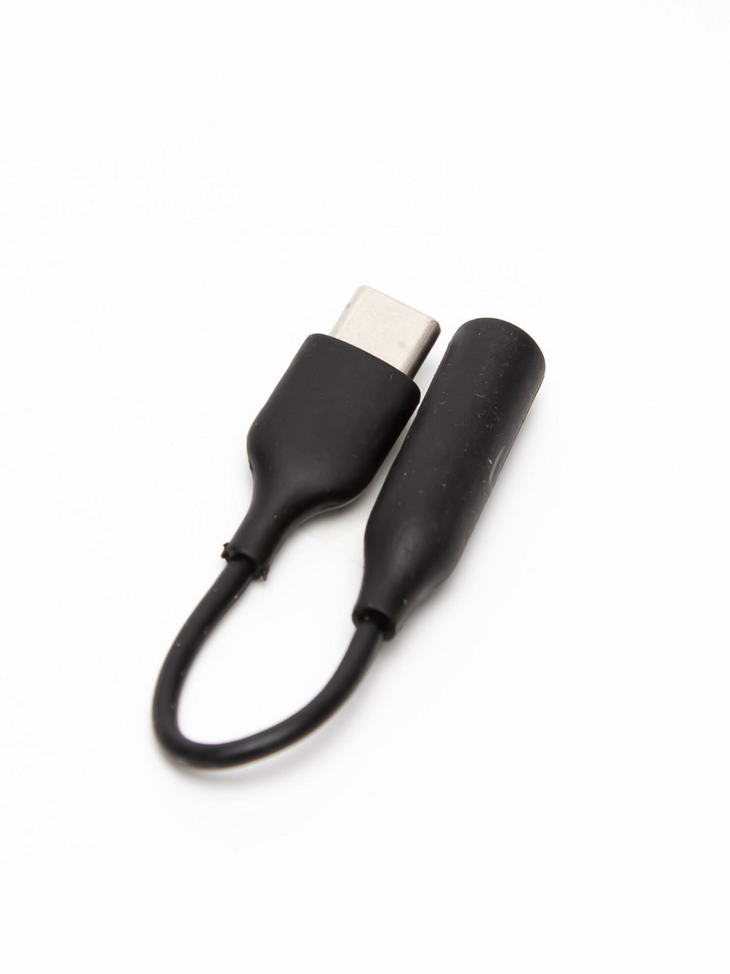 Адаптер USB-C Headset Jack, 3.5 мм, черный — фото 1