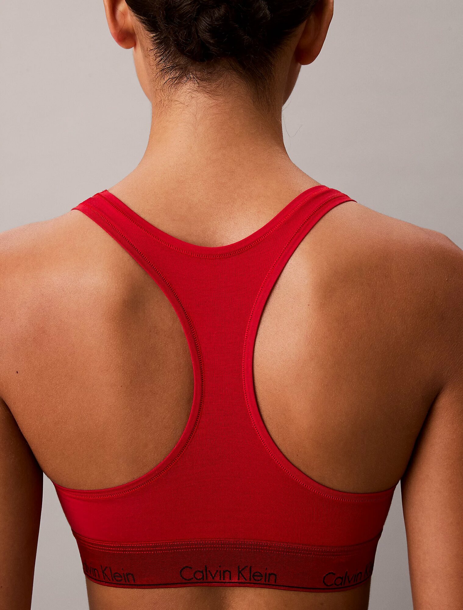 Бюстгальтер CALVIN KLEIN, размер S, красный — фото 1