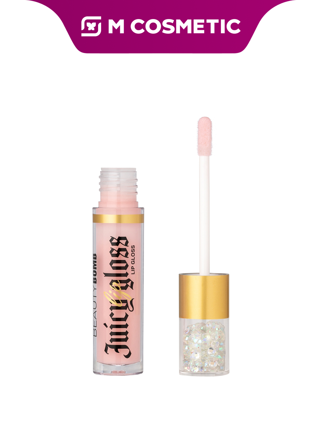 BEAUTY BOMB Блеск для губ Lip gloss Juicy т08 3,4 миллилитра