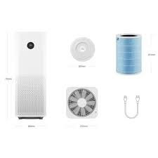 Очиститель Xiaomi Mi Smart Air Purifier Pro, HEPA, для помещений до 60м², белый — фото 1