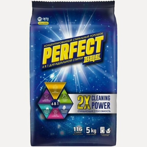 Изображение товара Стиральный порошок Aekyung Perfect Мульти солюшн 5 кг
