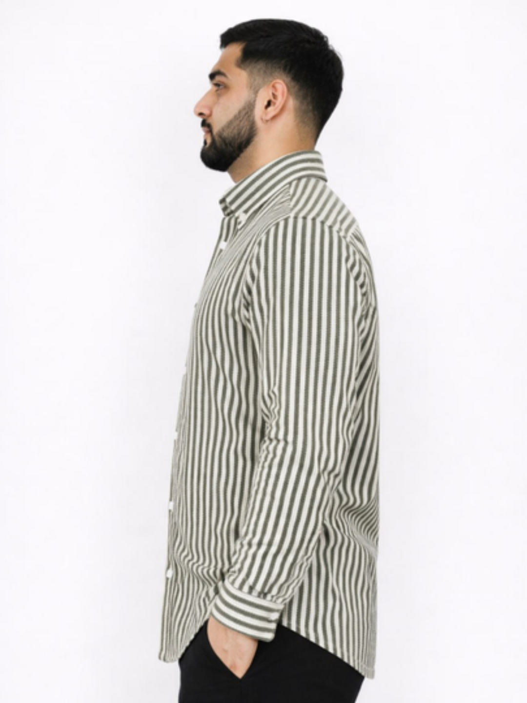 Рубашка , размер M, зелeный — фото 1