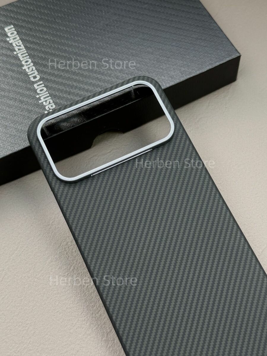 600D Магнитный Карбоновый Чехол Kevlar ( кевлар / арамид ) для Redmi K90 Max