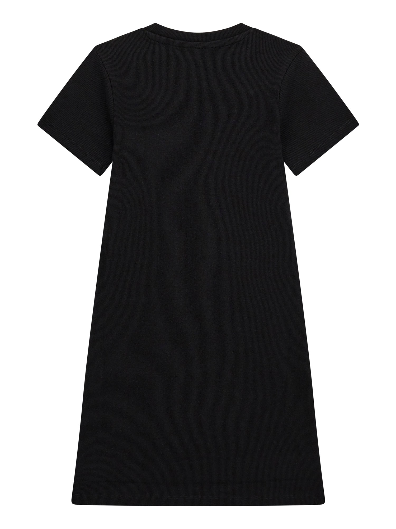 Платье GUESS RIB SS DRESS, размер 12 лет, черный — фото 1